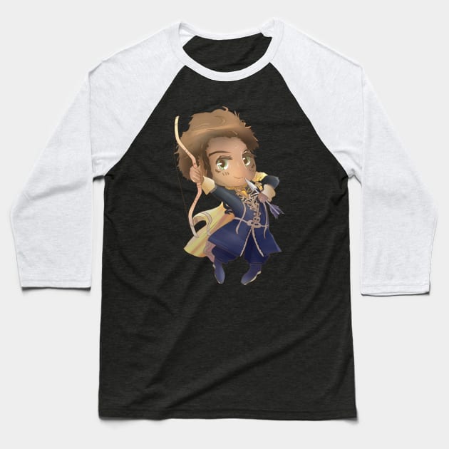 Claude Baseball T-Shirt by lusalema